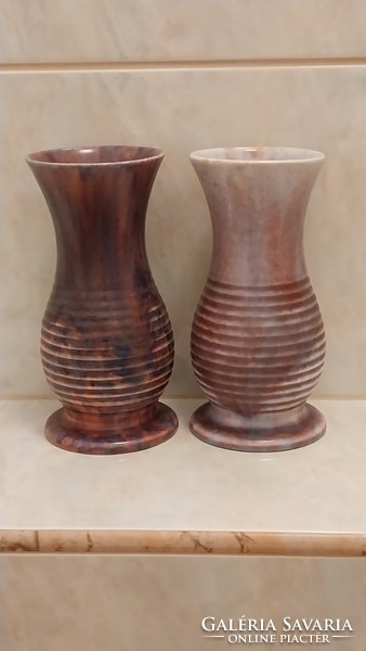 Pair of antique vases from Zsolnay - end of the 19th century