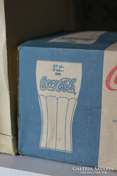 14 db Coca Cola relikvia, 2,7 dl pohár. Ár/db - egyben olcsóbb