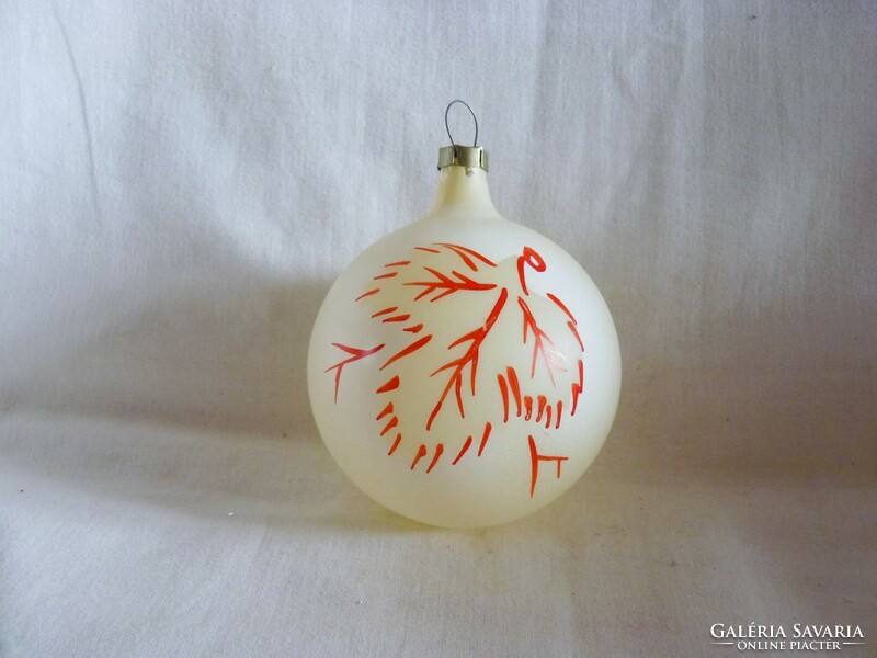 Old glass Christmas tree decoration - 1 