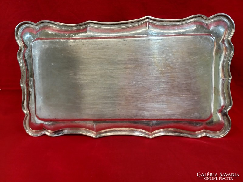Silver tray, with Diana mark, 370 gr.