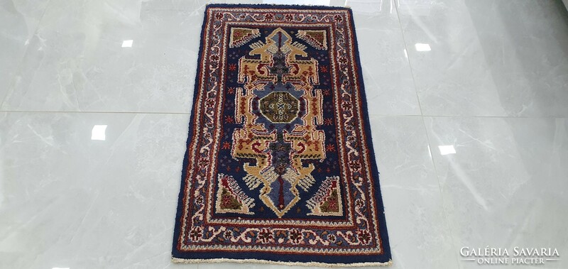 3189 Álomszép Török Kayseri kézi gyapjú perzsa szőnyeg 51X93CM INGYEN FUTÁR