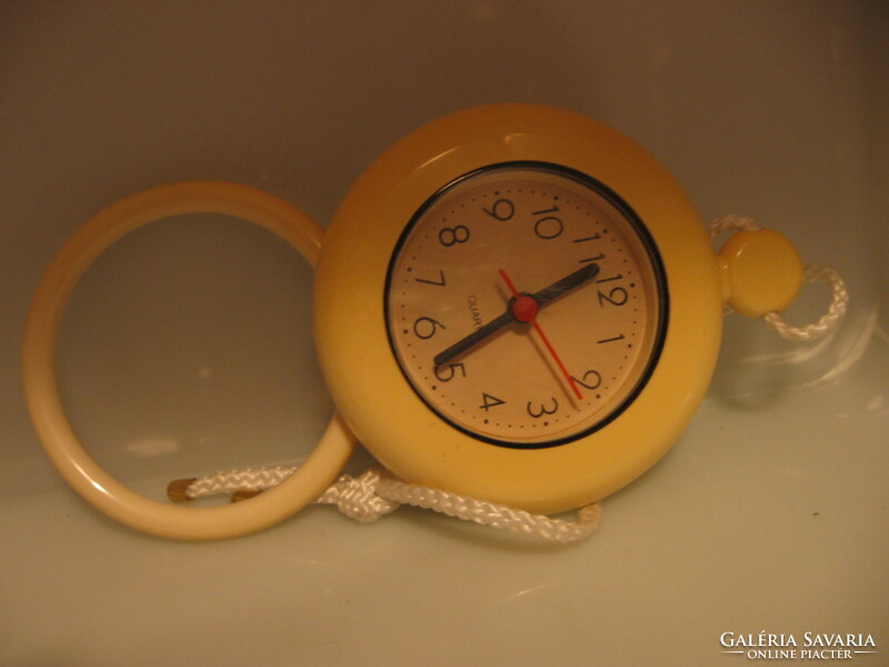 Waterproof bathroom clock