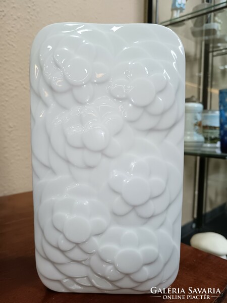 Ritka Herendi hófehér váza