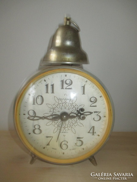 Amber rattle clock, alarm clock