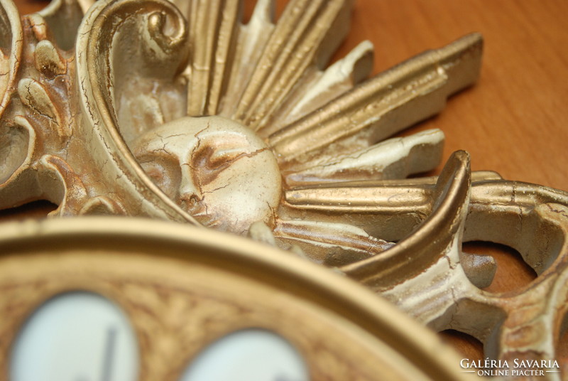 Neobaroque Venetian baroque wall clock