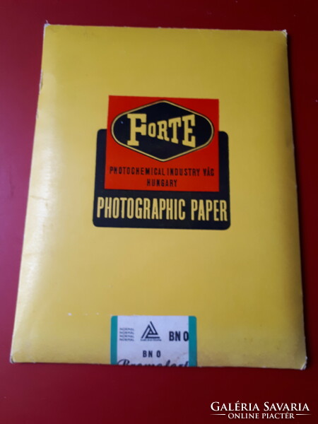 Forte photo paper package, unopened. 18X24cm, 10 pcs