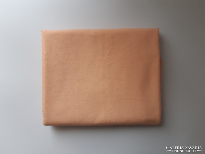 Peach-colored cotton canvas material - patchwork - decor - goods by the meter - quilting