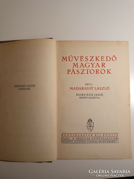 László Madarassy artistic Hungarian shepherds