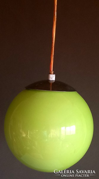 Bauhaus kiwi green Murano glass ceiling lamp negotiable