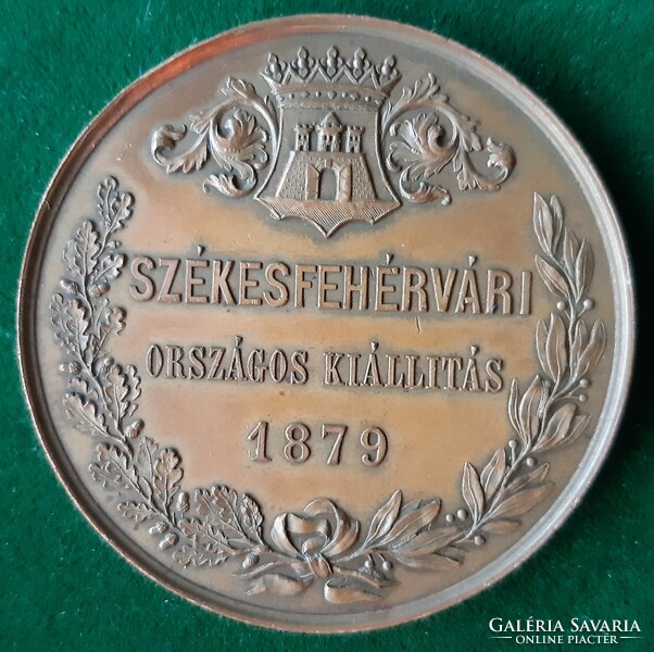 Székesfehérvár national exhibition 1879, bronze medal