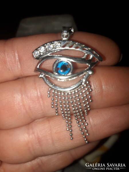 Eye of Horus - original Egyptian silver pendant