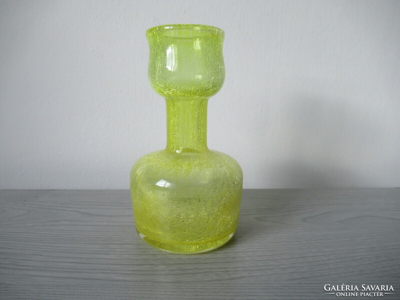 A rarer type of veil glass vase