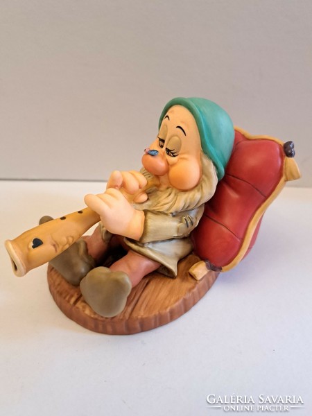 Walt disney classic collection snow white fairy tale, snooze dwarf original porcelain figure