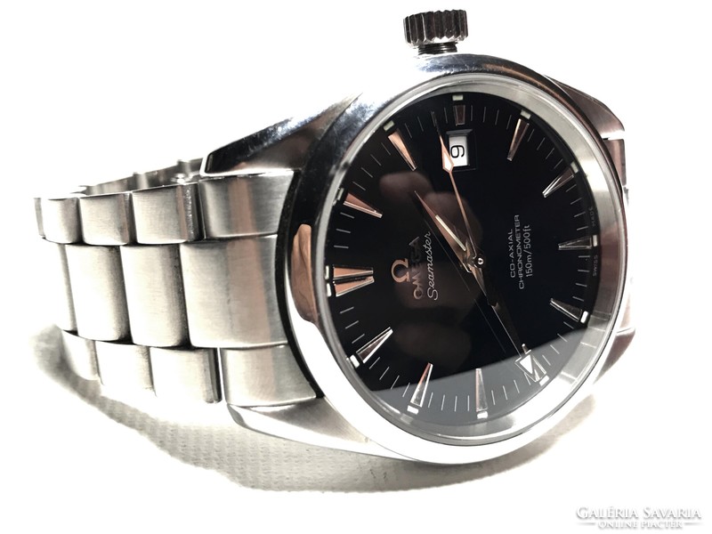 Omega aquaterra co axial with factory boxes, spare eyes, pictogram card mom park only kp!