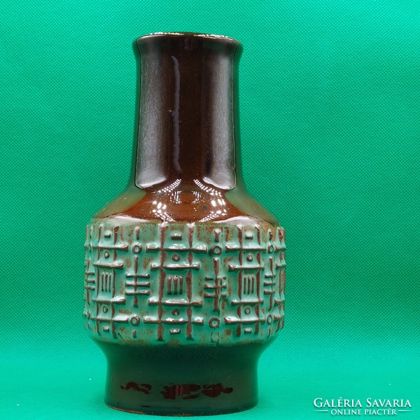 A rare collector's ceramic vase from Városlód