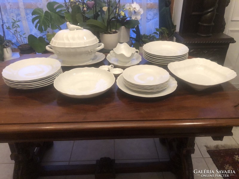 Beautiful !!!Herend white tableware for sale!!