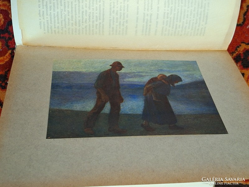 Rrr!!! Extra album of modern Hungarian painters - Pest diary 1907 Gottermayer binding!!! Collectors!