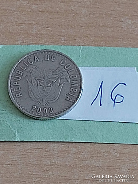 KOLUMBIA COLOMBIA 50 PESOS 2003 Réz-Cink-Nikkel  16