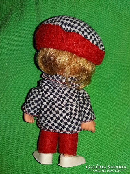 Antique German toy doll with original clothes 17 cm according to pictures