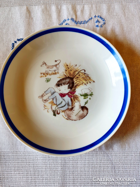Kahla porcelain children's fairy tale plate