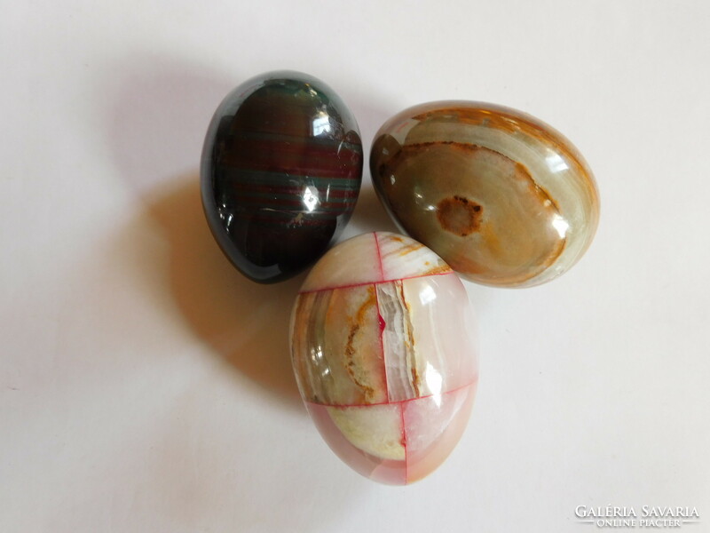 Mineral eggs - 3 pieces (7 cm)
