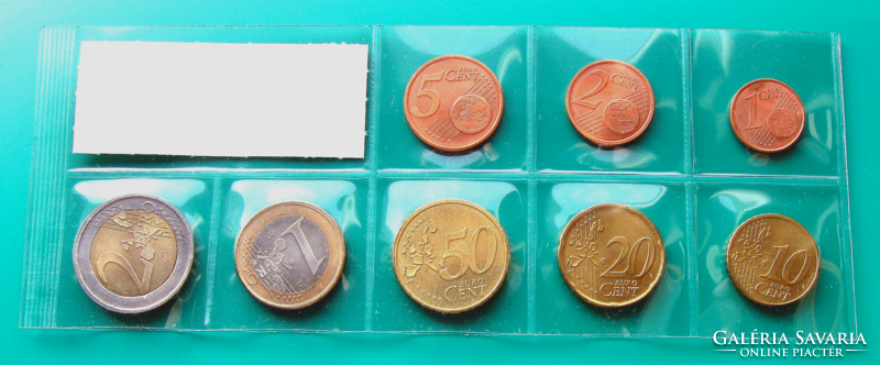 Írország - Teljes Euro forgalmi sor -  2002
