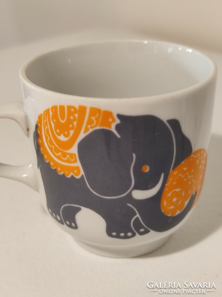 Alföldi porcelain elephant mug for children