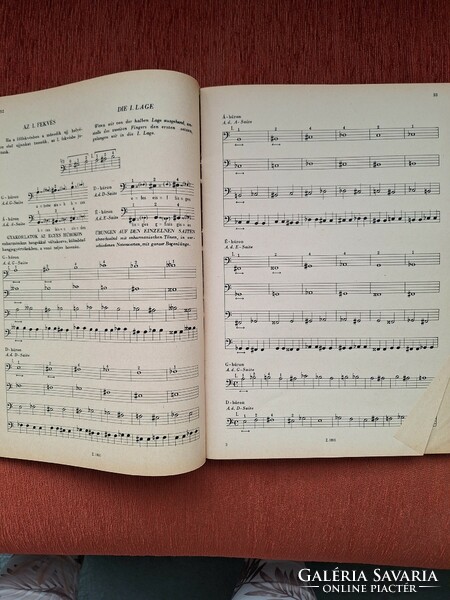 Montag lajos double bass school (Gordon school) i. Volume - sheet music
