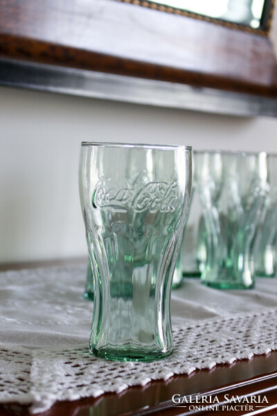 14 pieces of coca cola relic, 2.7 dl glass. Price/piece - cheaper at the same time