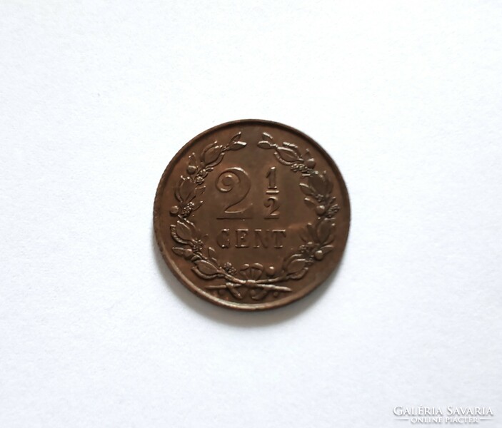 Hollandia 2 1/2 Cent 1880