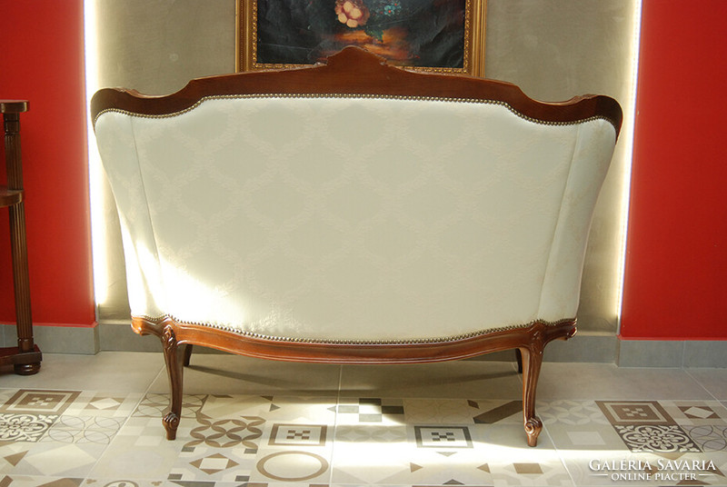 Neo-baroque sofa and sofa