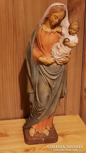 Nagyméretű Szűz Mária kis Jézussal szobor