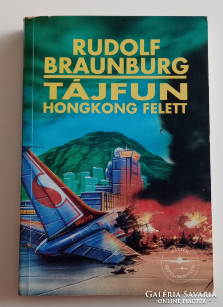 Rudolf Braunburg - typhoon over Hong Kong
