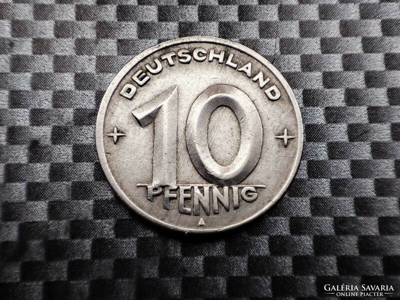 German Democratic Republic 10 Pfennig, 1949