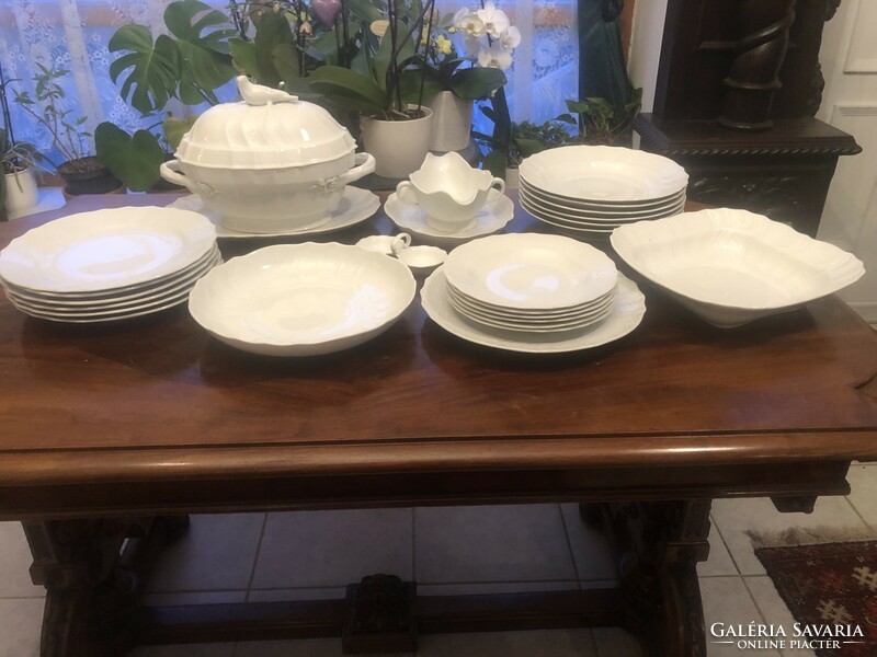 Beautiful !!!Herend white tableware for sale!!