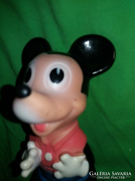 Antique original ring-stamped disney mickey mouse, mickey mouse figure in superb condition 17 cm according to the pictures