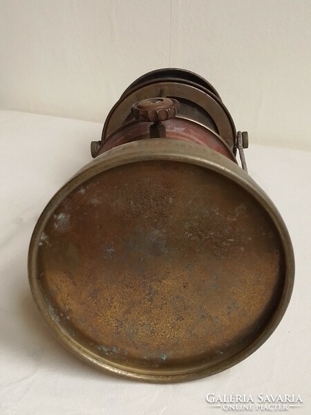 Very rare original baby petromax 821 petroleum gas lamp, collector's item