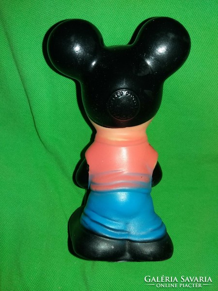 Antique original ring-stamped disney mickey mouse, mickey mouse figure in superb condition 17 cm according to the pictures