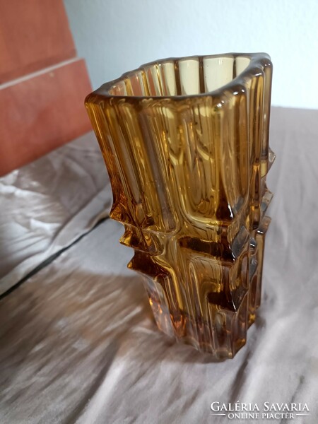 Vladislav urban cseh üveg váza