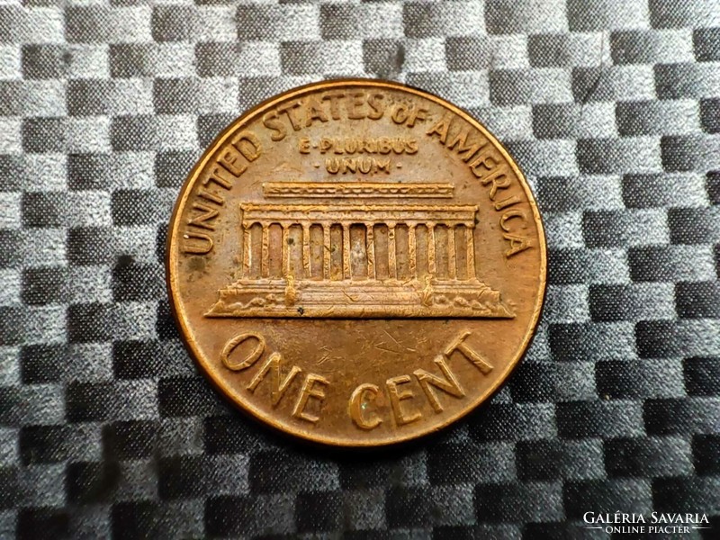 Amerikai Egyesült Államok 1 cent, 1970 Lincoln Cent Verdejel D - Denver