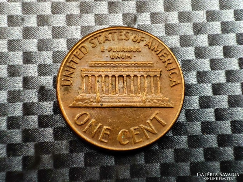 United States 1 cent 1970 lincoln cent mintmark d - denver