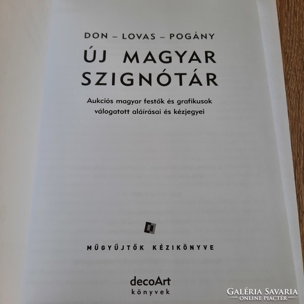 Új magyar szignótár