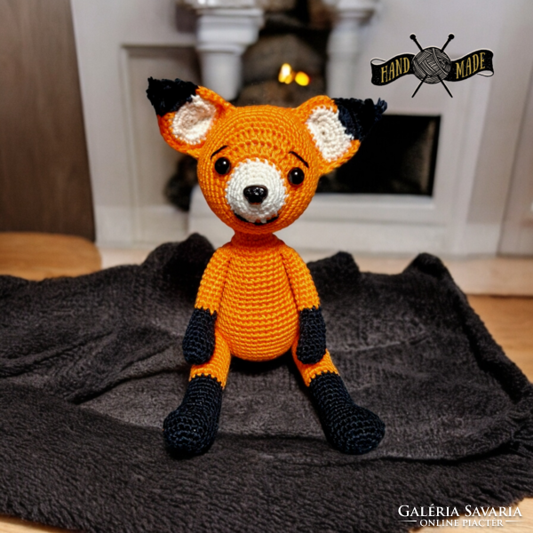 Crochet amigurumi fox