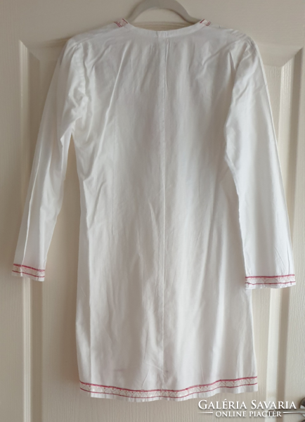 Beaded, embroidered summer tunic, size s-m