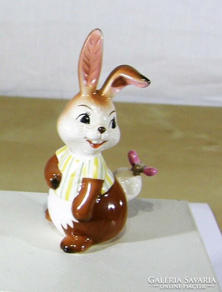 Goebel bunny with butterfly - rare figure