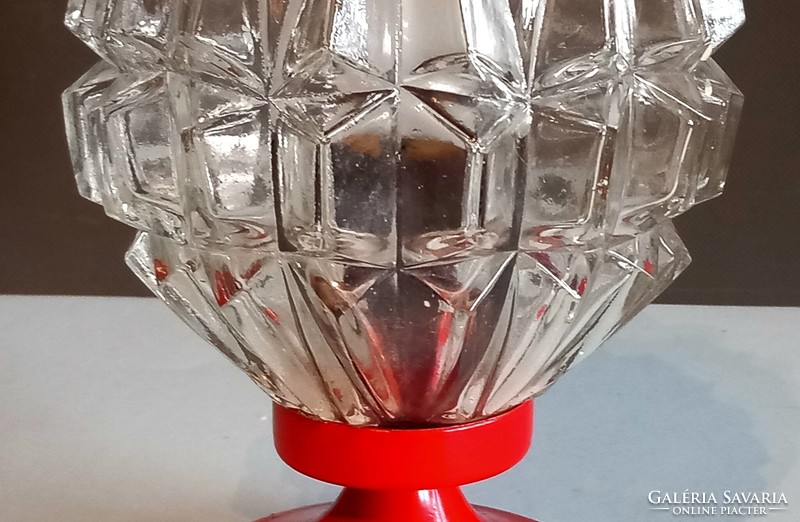 Old crystal table lamp negotiable