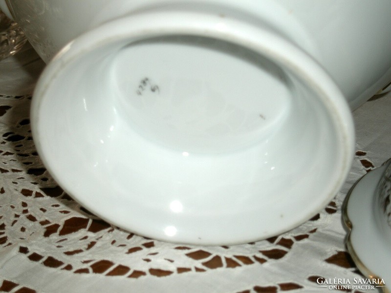 Antique giant soup bowl with base 2. - Art&decoration