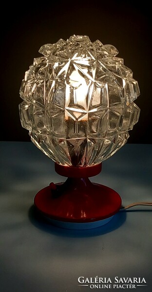 Old crystal table lamp negotiable