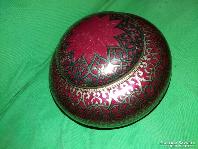 Old oriental character and atmosphere tchibo coffee metal plate painted box according to beautiful pictures 2.
