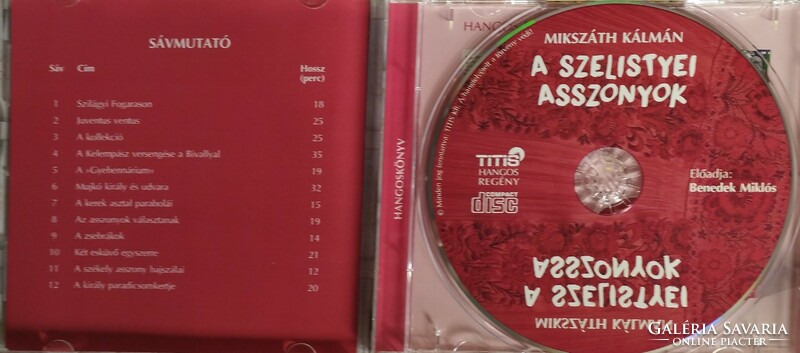 Kálmán Mikszáth - the women of Sélistye - audiobook CD - performed by Miklós Benedek